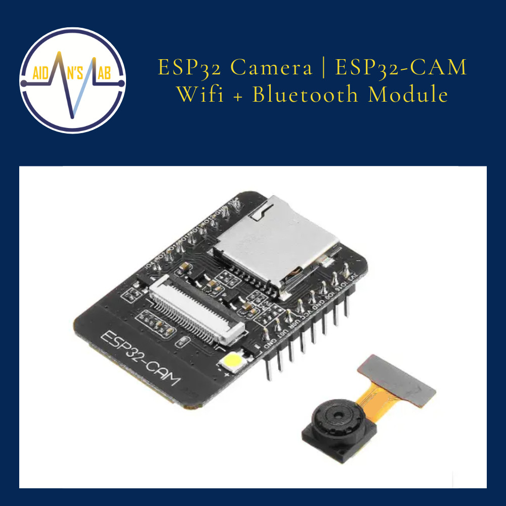ESP32 Camera | ESP32-CAM Wifi + Bluetooth Module | Aidans Lab | Shopee ...