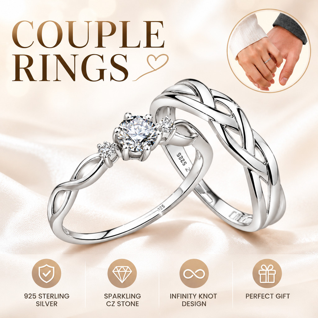 Shop couple ring promise rings for Sale on Shopee Philippines
