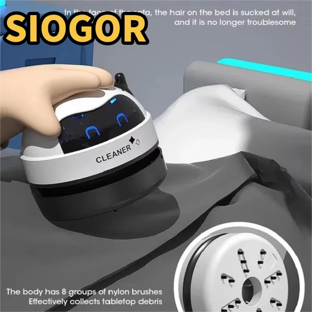 SIOGOR Desk Table Dust Vacuum, Vacuum Cleaner Handheld Mini Vacuum ...