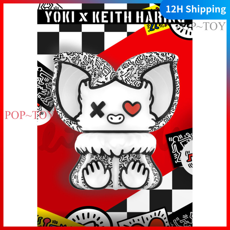 Genuine]POPMART Yoki × Keith Haring Limited Figure pop mart blind