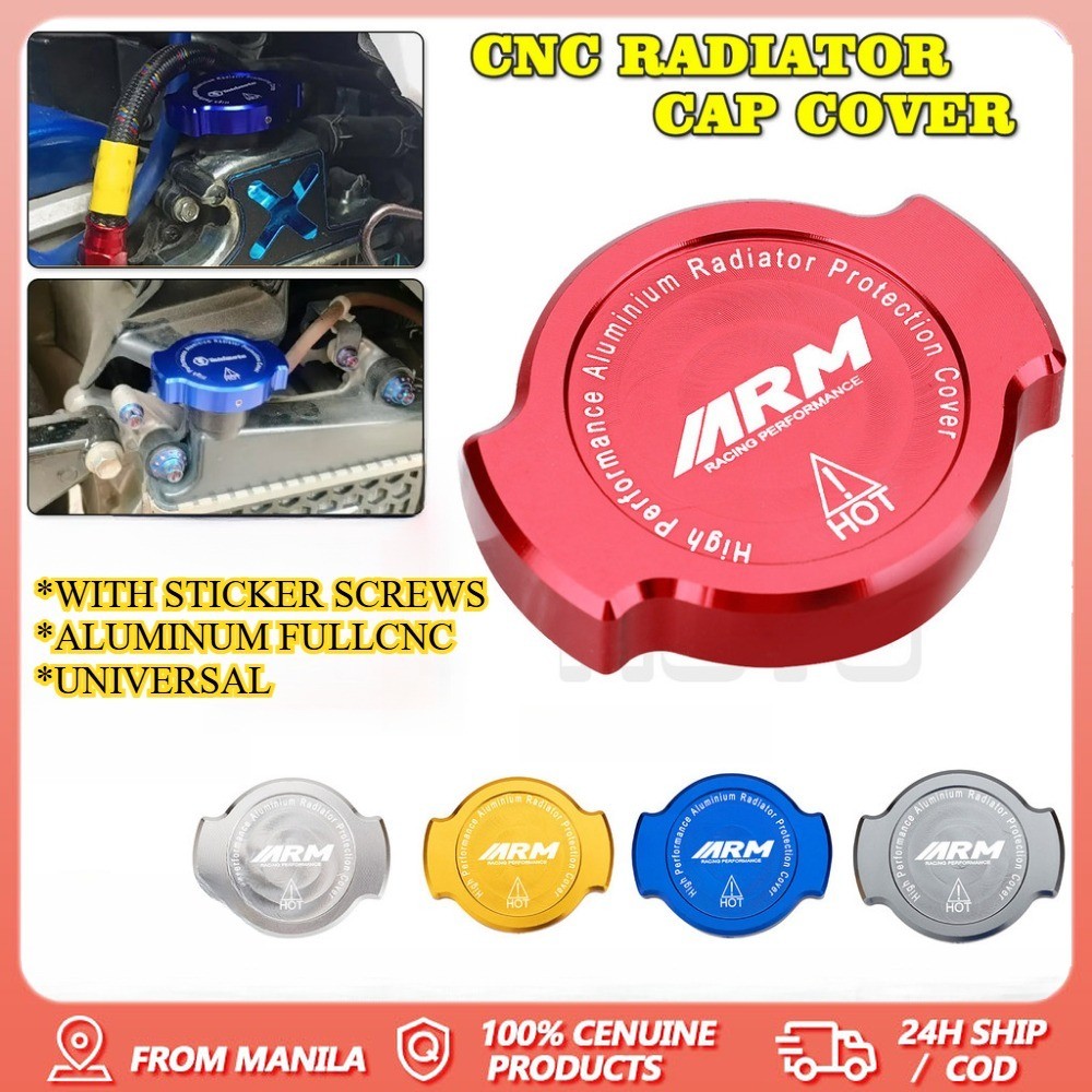 high-performance aluminum radiator cap cover full cnc precision ...
