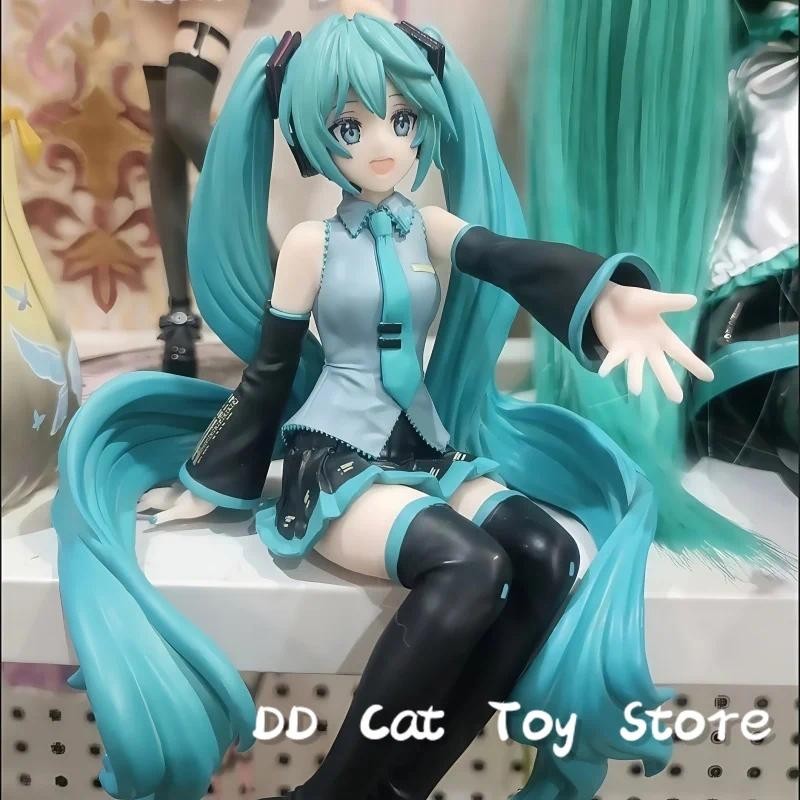 Party theme Hatsune Miku Figure red dress Holding a gift in hand Desktop Anime Handmade Decoration Doll for Fans Collection Gift - 26