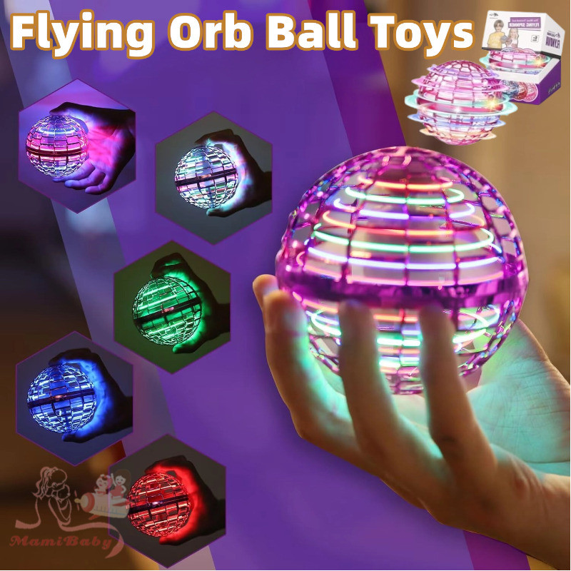 Flynova Pro Flying Orb Ball Toys Intelligent Induction Spinning Magic ...