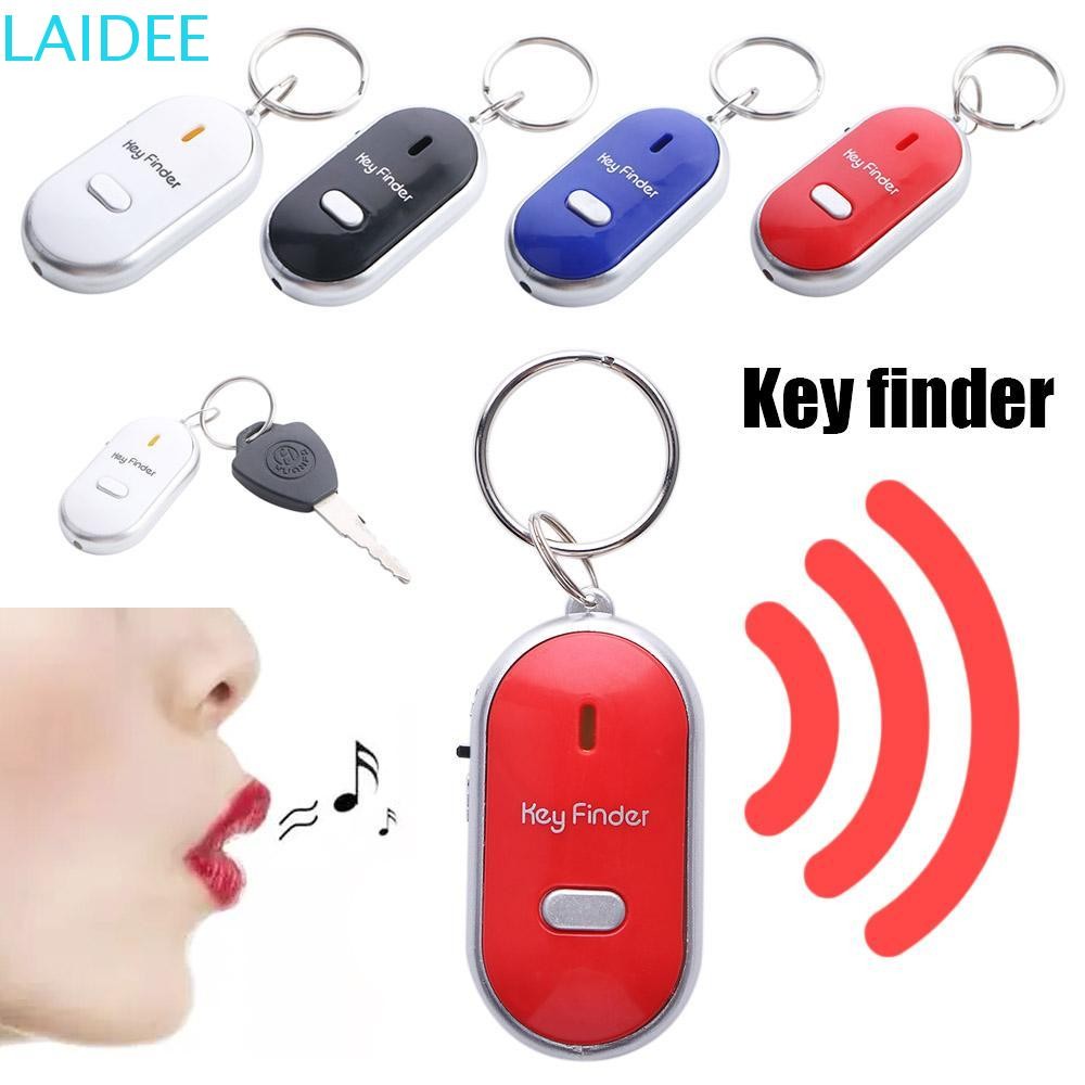 LAIDEE Keyfinder 4 Colors Smart Whistle Sensors Pet Tracker Keychain ...