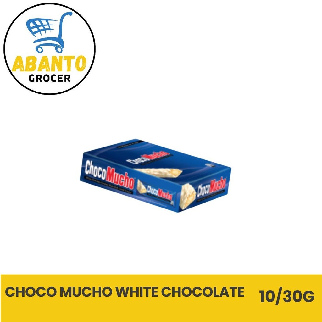 Choco Mucho White Chocolate 10s x 30 g | Shopee Philippines