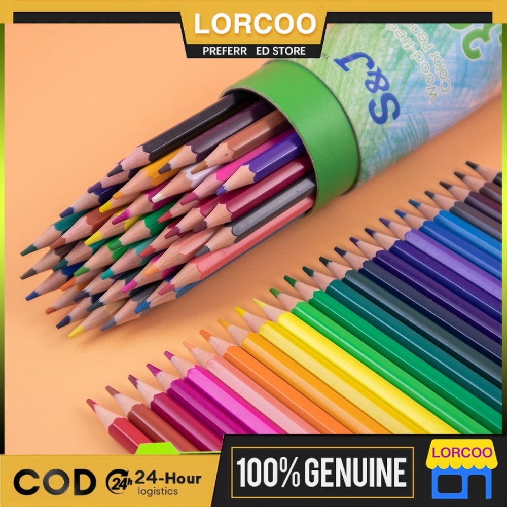 12/24/48 Pcs Color Pencil Art Painting Set Colored Pencil School ...
