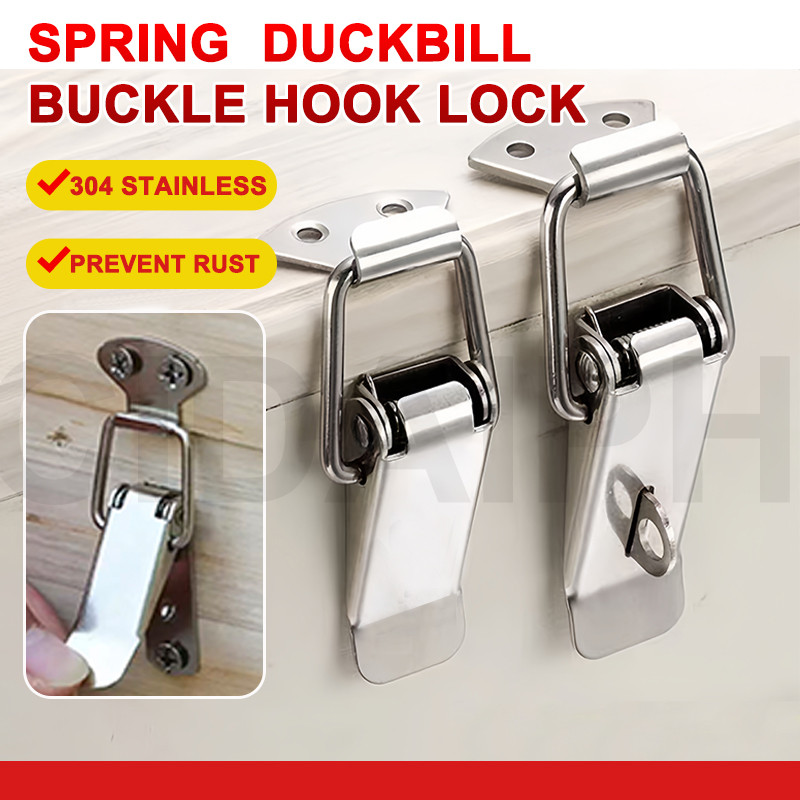 Heavy-Duty Spring Loaded Toggle Clasp for Wooden Chest –Corrosion ...