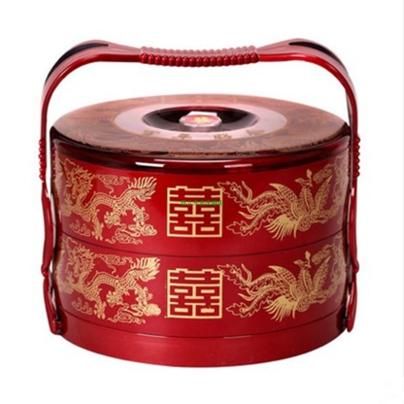 Wedding Supplies Two-Layer Three-Layer Portable Candy Box Full Box ...