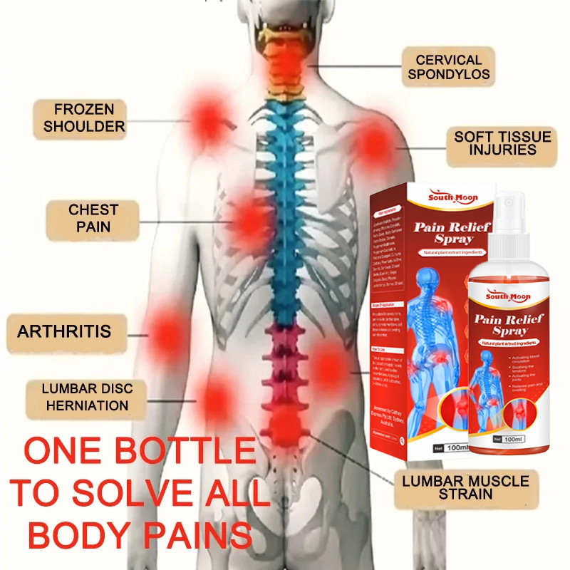 Cervical vertebra back Pain Relief Muscle Ache Joint Sprain Arthritis ...