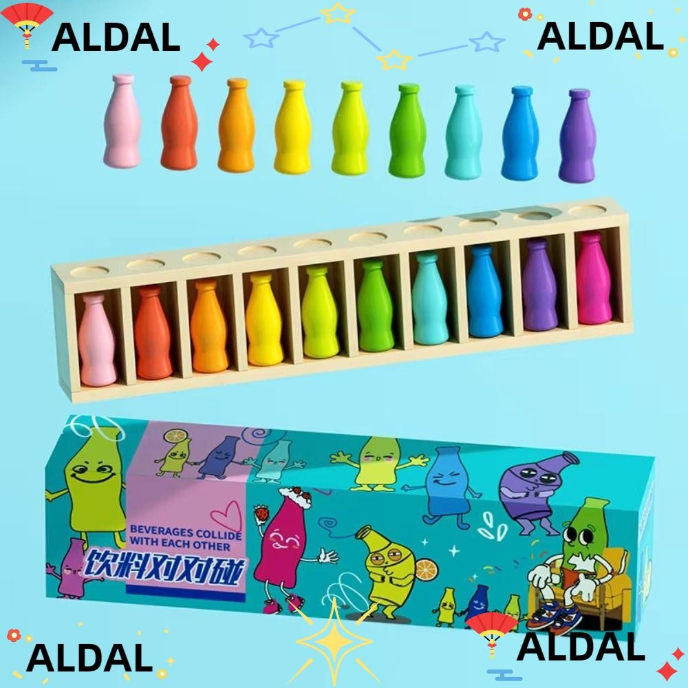 ALDAL Color Matching Memory Game, Montessori Educational Toy Learning ...