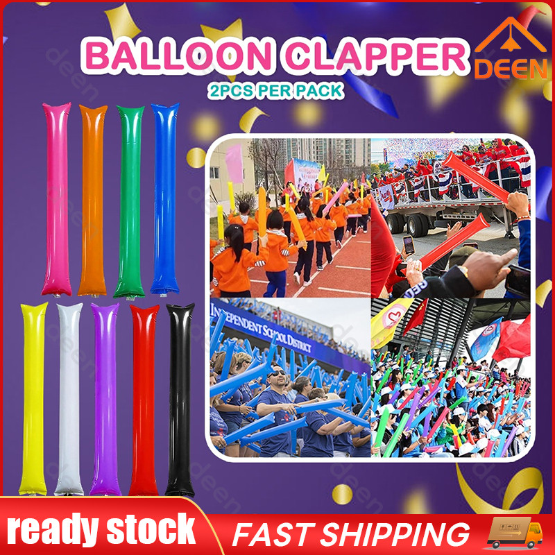 50pcs Balloon Clapper Metallic Pong Pong Sticks Sporting Events ...