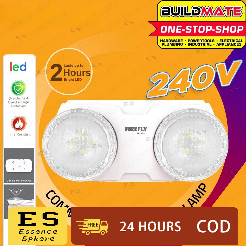 Firefly 240V Commercial Emergency Lamp LED Light Dual Optics ...