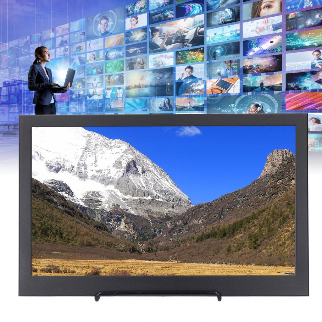 1440P Screen Display Type C 13.3in Built in Speakers HD Color Monitor ...