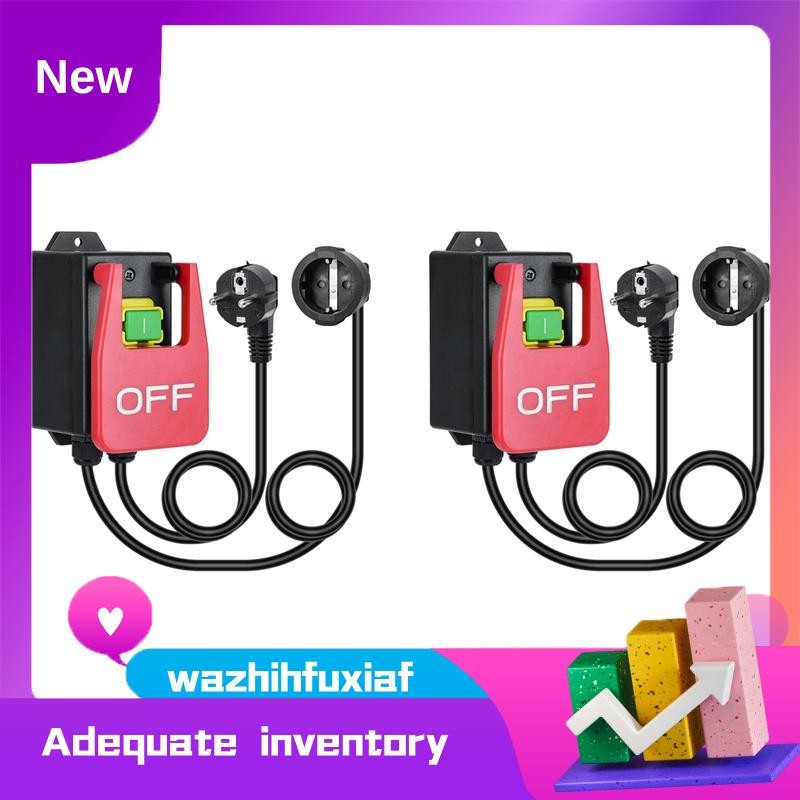 wazhihfuxiaf 2X 220V Single Phase on/Off Switch, Safety-Switch with ...