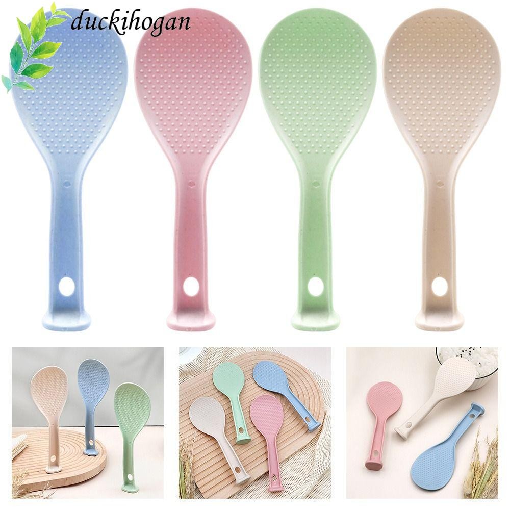 DUCKIHOGAN Rice Spoons, Heat-resistant Anti-slip Rice Paddle, Durable ...