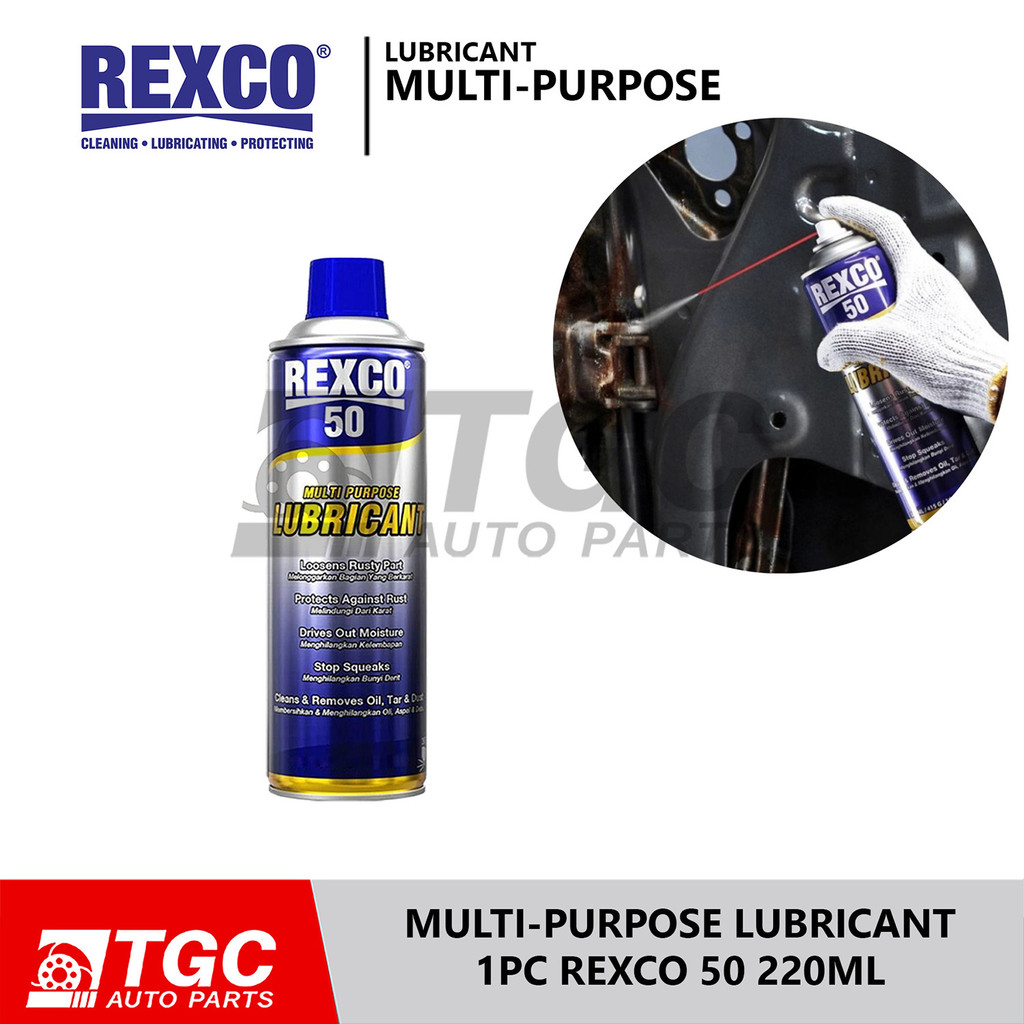 Rexco 50 Multipurpose Lubricant Anti Rust Water Displacement WD-40 120ml /  220ml / 350ml / 500ml 1pc | Shopee Philippines