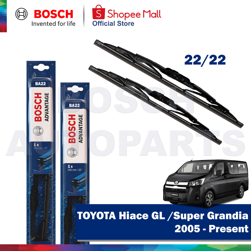 Wiper Blades For Toyota Hiace Iv Van From 1995 To 2005 - View #2