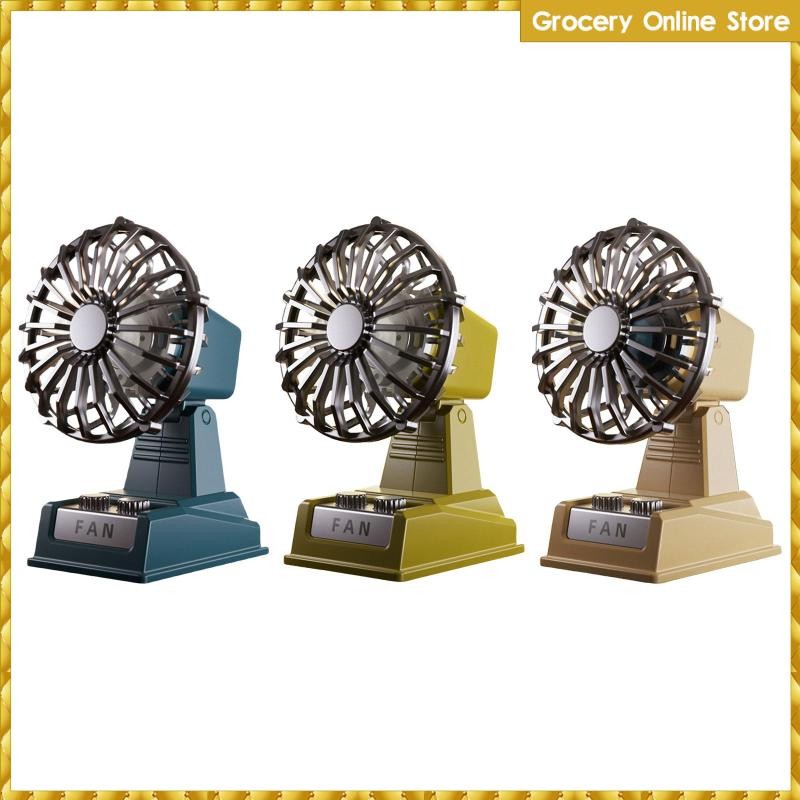 [Wishshopelxl] Rechargeable Small Air Circulator Fan with Adjustable ...