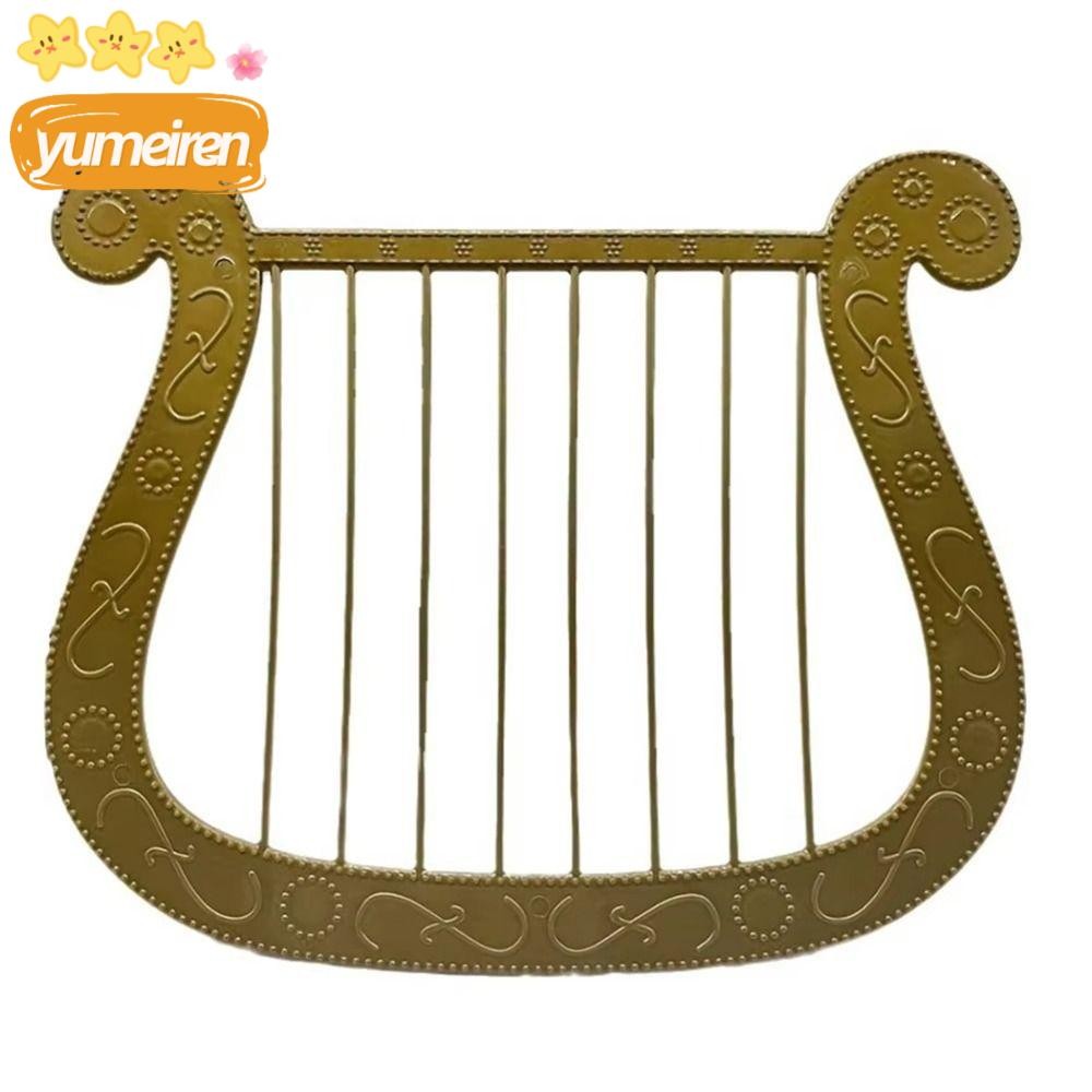 YUMEIREN Simulation Harp, Plastic Party Accessories Simulated ...