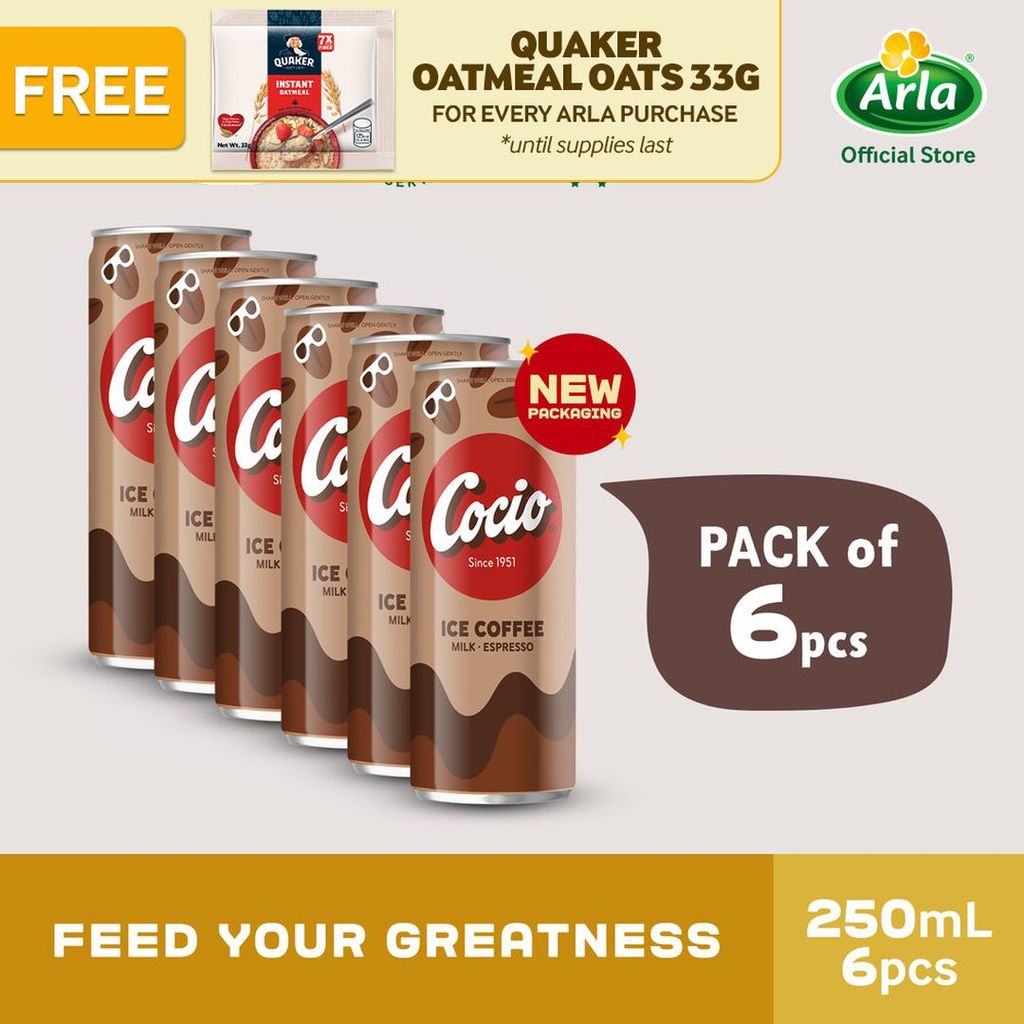 Cocio Ice Coffee 250ml 6-Pack | Shopee Philippines