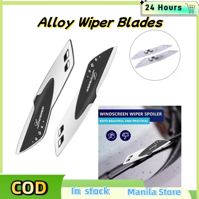 2Pcs Car Windscreen Wiper Pressurizer Stands Wiper Wing Blade Spoilers ...