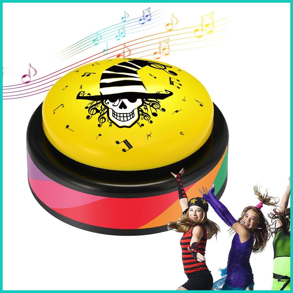 Dance Party Button Sound Effect Button Gag Props with 5 Songs Desk Toys ...