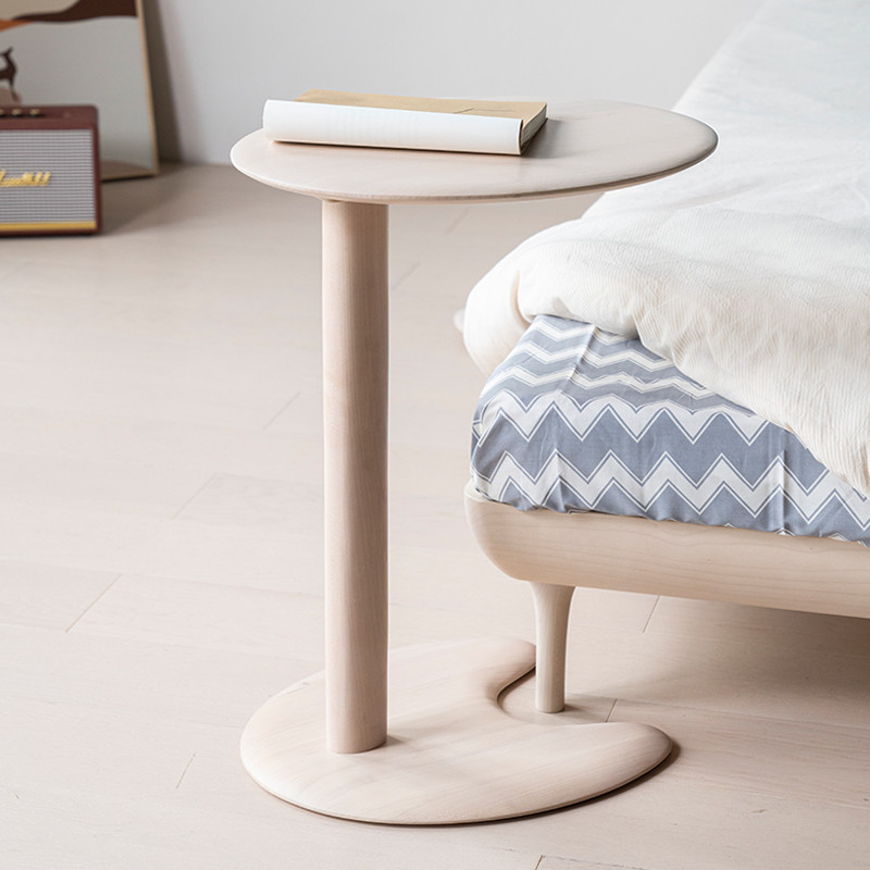 Solid Wood Side Table Small Coffee Table Bedside Sofa Side Mini Small ...
