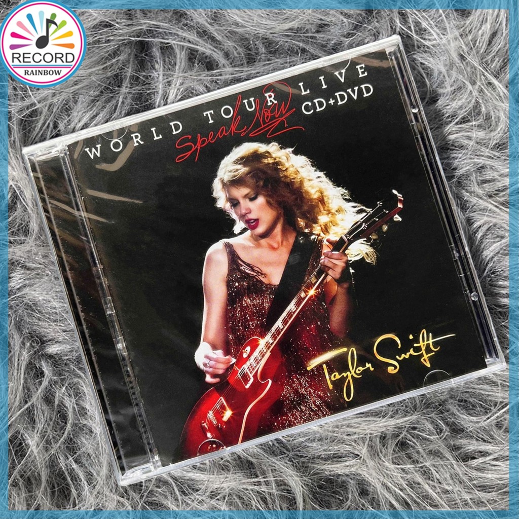 Original Taylor Swift Speak Now World Tour Live CD+DVD Album [Sealed ...