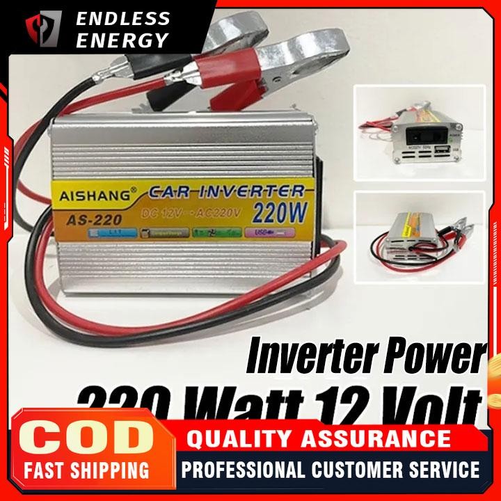 Power Inverter DC 12V to AC 220V Fully automatic solar current ...