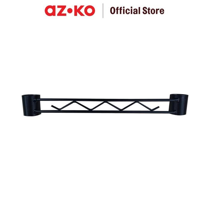 KRISBOW 35X4 CM WIRE RACK SIDE BARRIER FRAME POLE - GREY by Fusion part ...