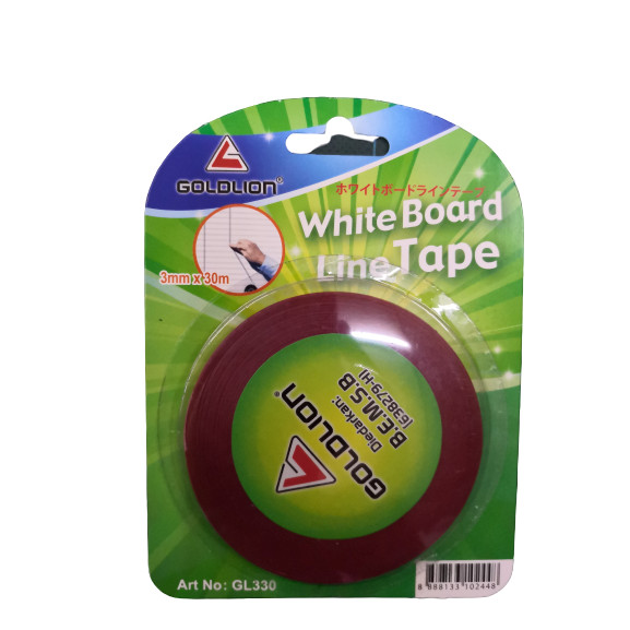 Goldlion Whiteboard Line Tape 3mm x 30meter | Shopee Philippines