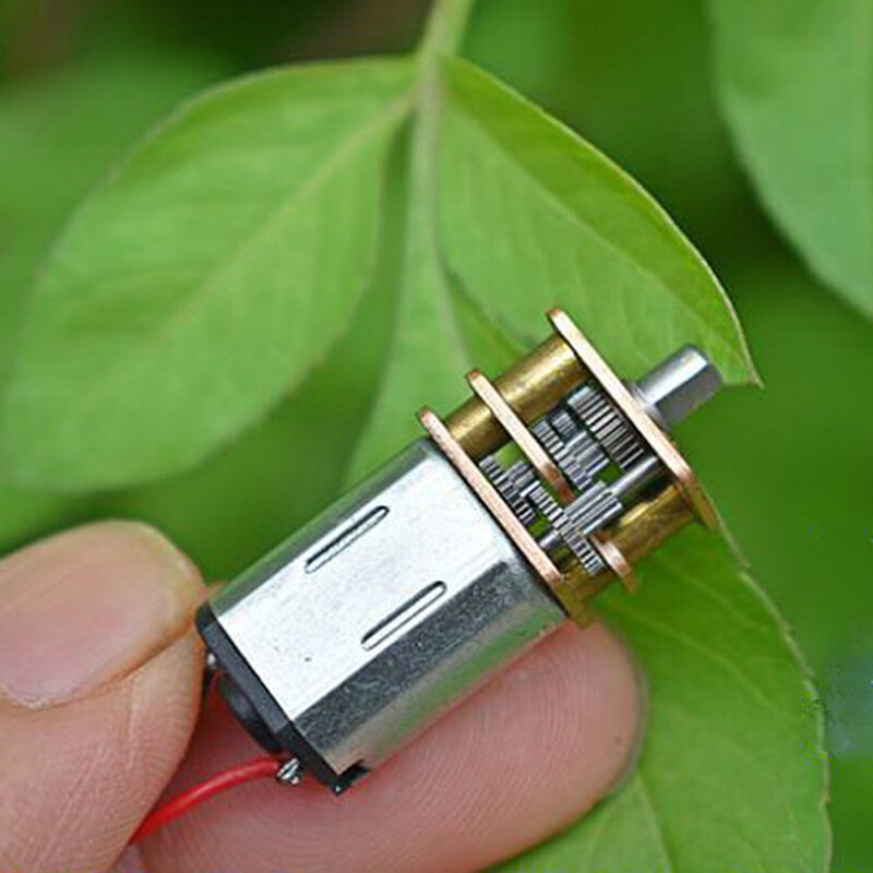 COD-FUYU DC3V-6V 5V 28RPM Slow Speed Reducer Micro Mini N20 Full Metal ...