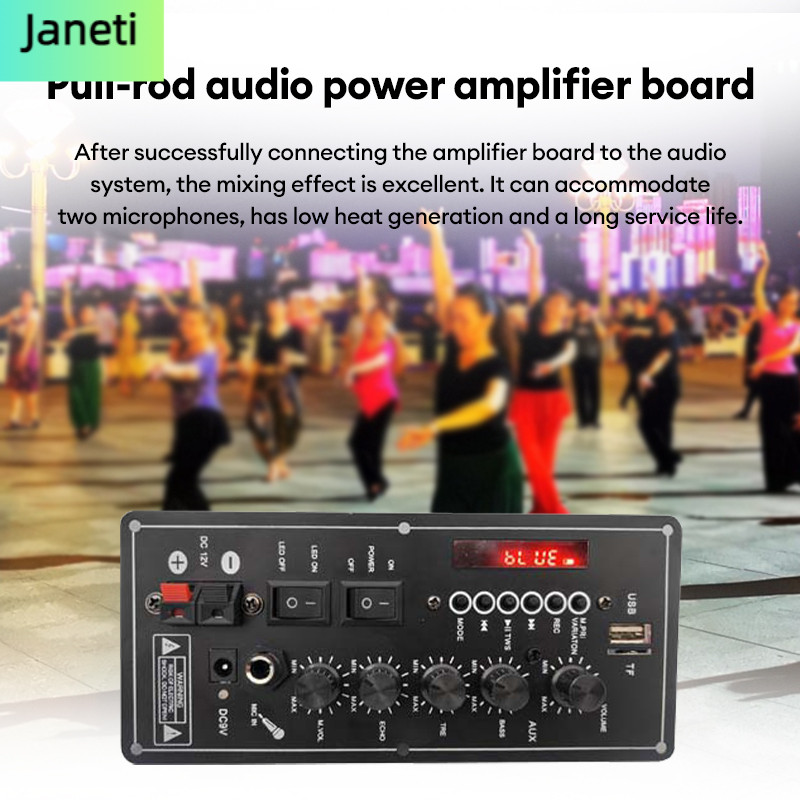 【Janeti.PH】7.4V Rechargeable Car Bluetooth Speaker Amplifier Board ...