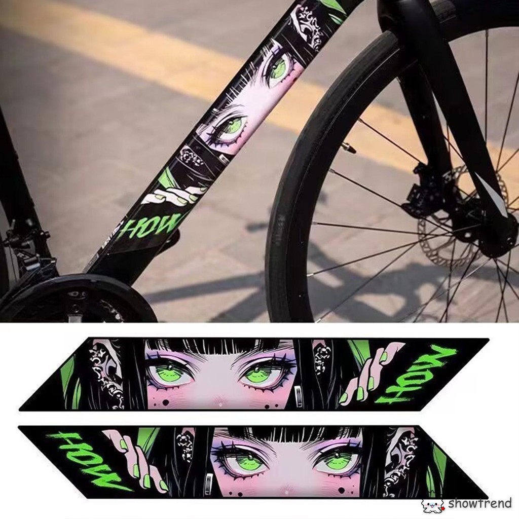 Bike Tube Frame Stickers Anti-Scratch Bike Waterproof Protective Film ...