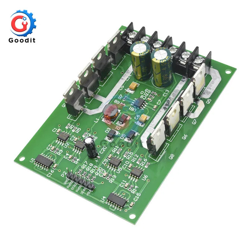Carte de Commande D'entraînement Moteur H Bridge DC Stepper Module 10A Peak 30A Moteur Contrôleur de Moteur