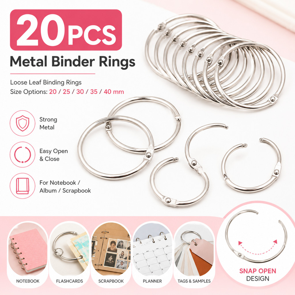 Shop metal ring binder for Sale on Shopee Philippines