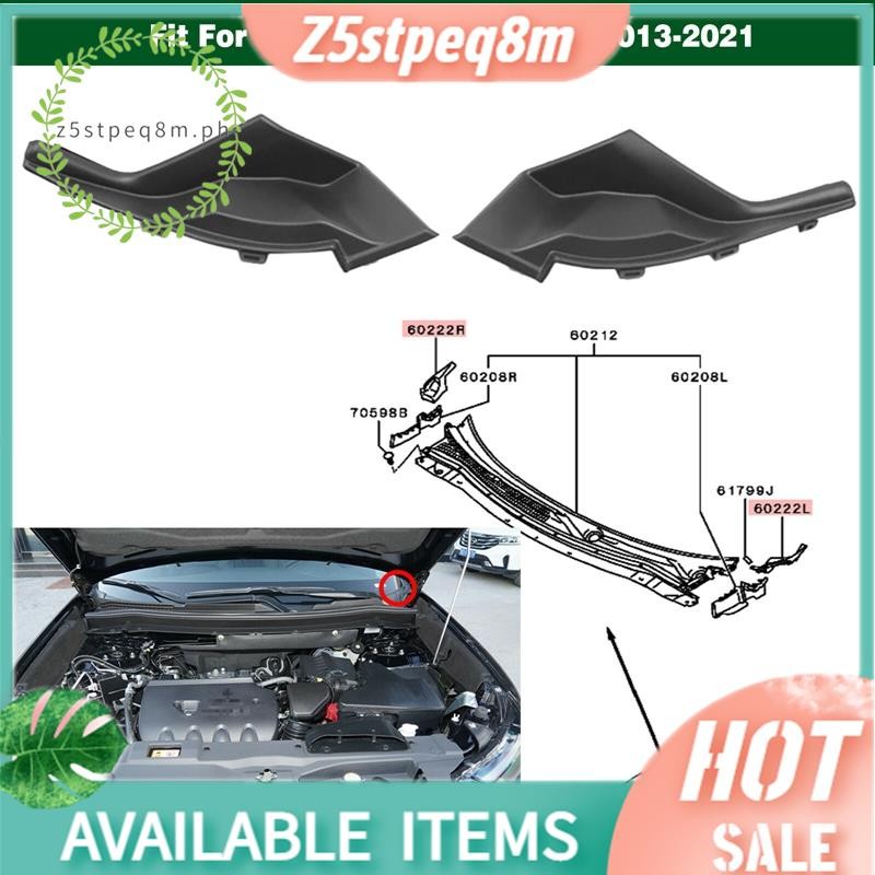 2Pcs Front Windshield Wiper Cowl Trim Water Deflector Plate Neck Trim ...
