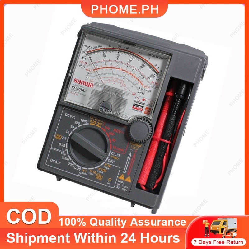 SANWA Standard Electrical Tester Electrical Analog Multimeter Tester ...