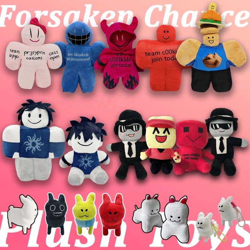 Roblox Forsaken Gubby Plush Doll Lucky The Rabbit Plush Toy Cute Game 