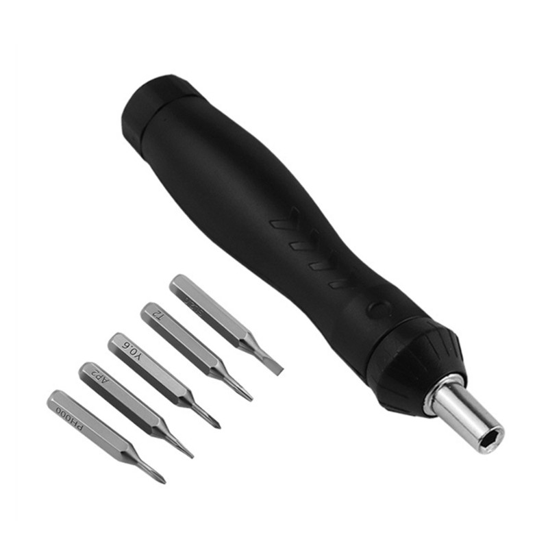 SHI Magnetic Ratcheting Screwdriver Set Mode Rotation Strong Steel ...