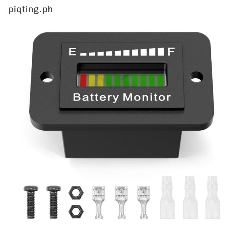 PP LED Battery Meter Battery Level Monitor 12V 24V 36V 48V 60V 72V ...