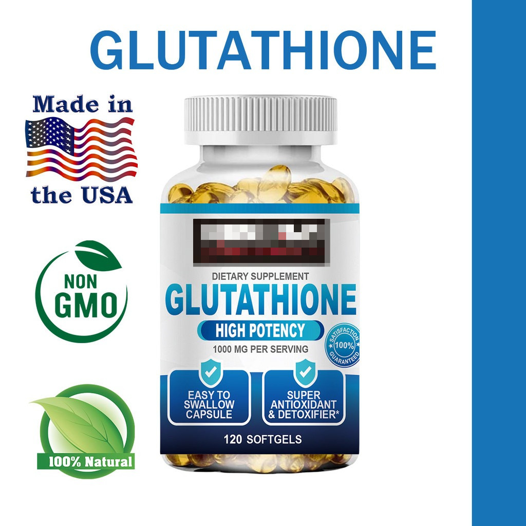 K-I-R-K Glutathione Capsules, powerful antioxidant, anti-aging, support  healthy skin and nails