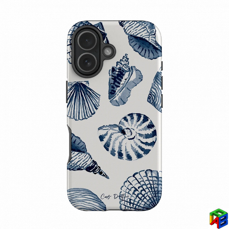 Blue Conch shells for iphone 16/15promax 17Promax 17Air 14/15plus 16E 2 ...