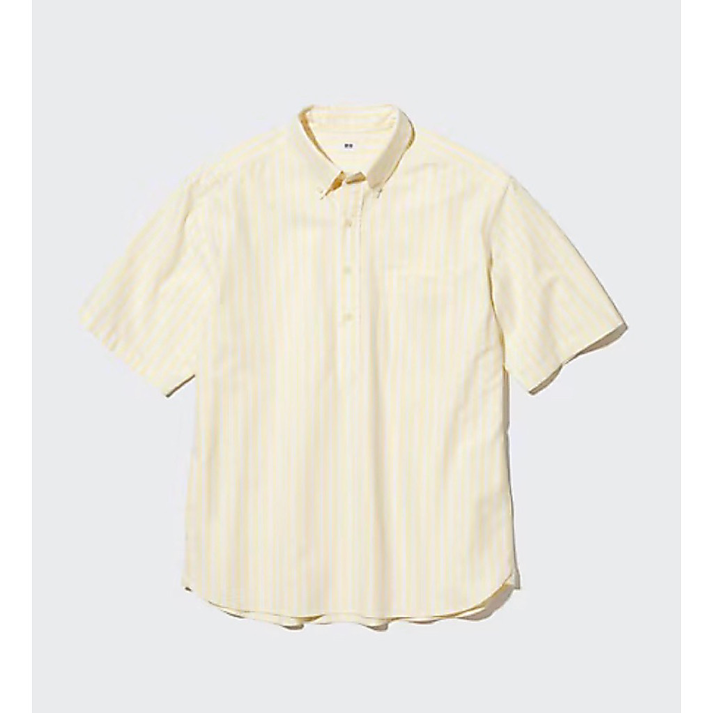 Brand New Auth Uniqlo Men Extra Fine Cotton Stand Collar Longsleeves ...