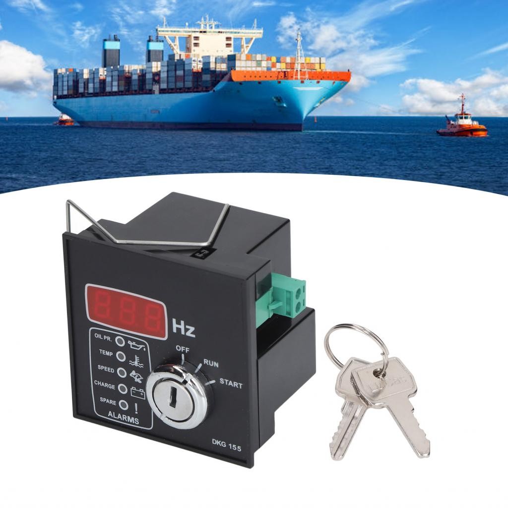 Generator Control Panel Automatic Electronic Controller Module Warnings ...