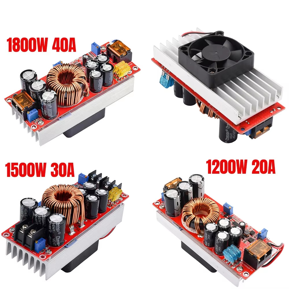 COD-1200W/1500W/1800W 20A/30A/40A DC-DC Boost Converter Step Up Power ...