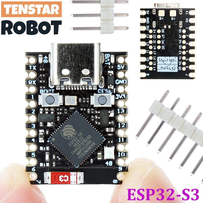 ESP32-S3 Supermini Development Board WiFi Bluetooth 5.0 Ultra-Small ...