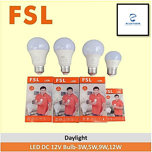 FSL 12V DC LED Light Bulb – 1.5W / 3W / 5W / 8W / 9W / 12W – Pang ...