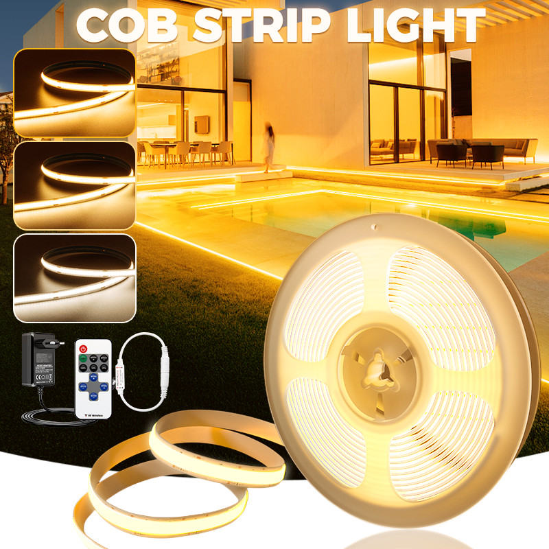 FCOB LED Strip Light LED High Density Flexible FCOB Led Light Linear ...