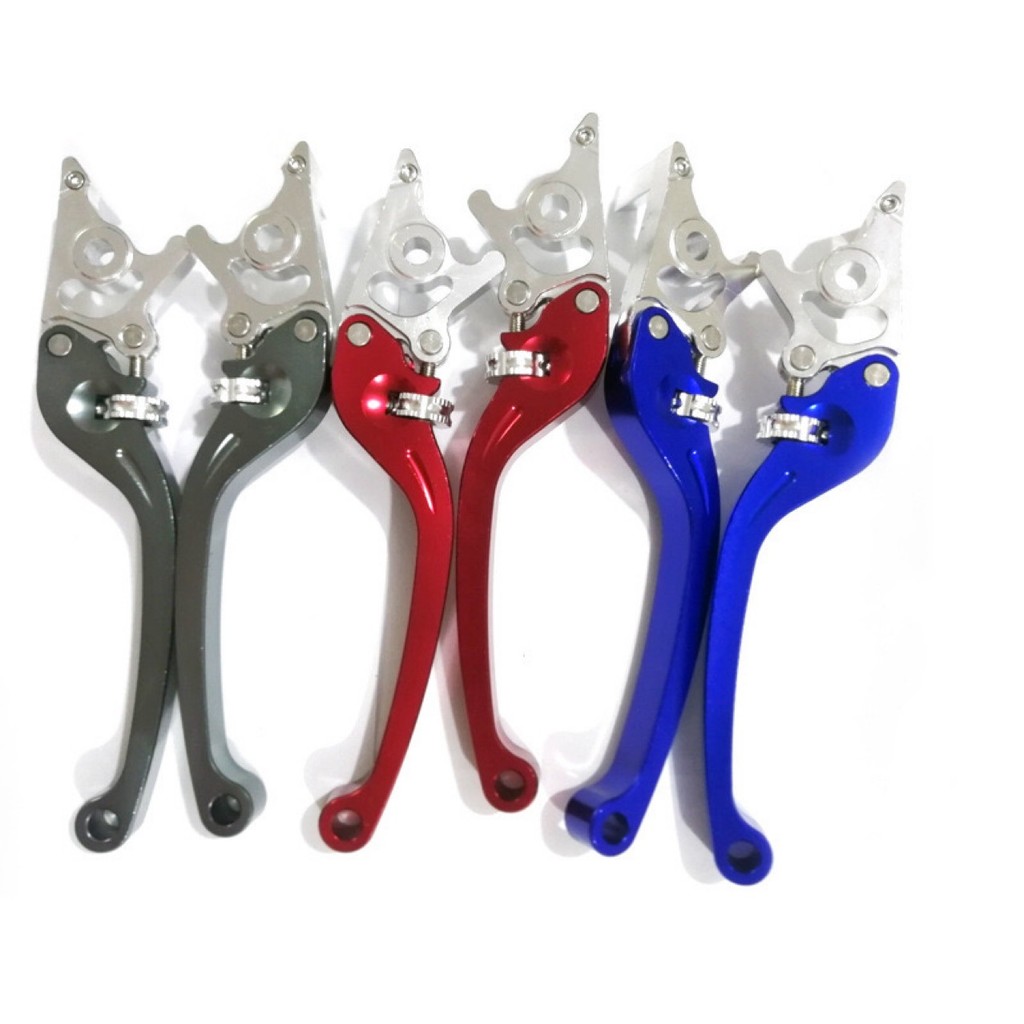Motorcycle Electric Vehicle Brake Handle CNC Internal Adjustment Horn ...